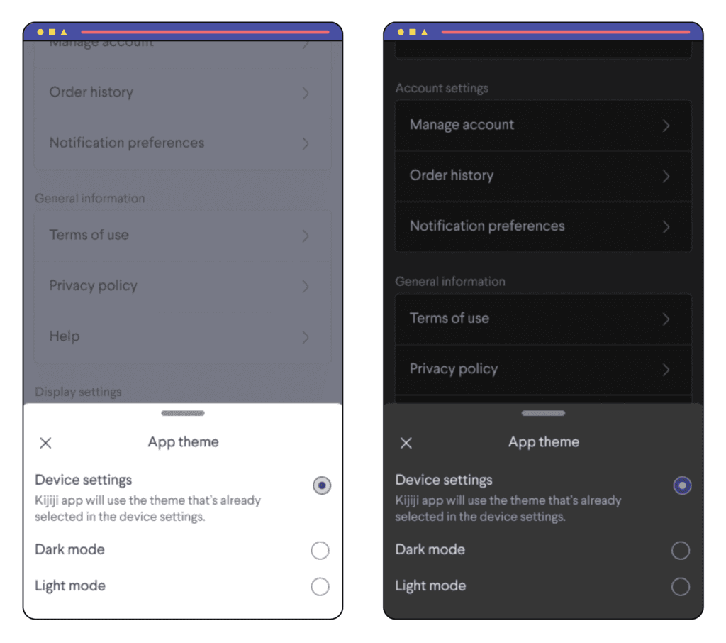 Dynamic theme switching implemented in Flutter
